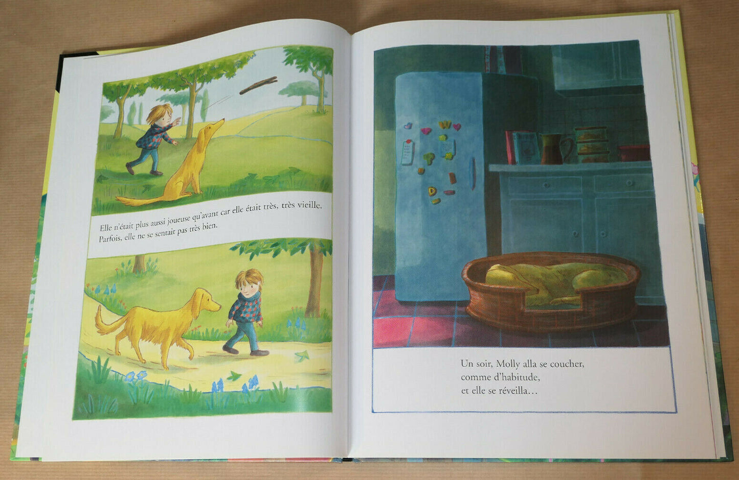 MOLLY AU PARADIS / EMMA CHICHESTER CLARK / GALLIMARD JEUNESSE 2003