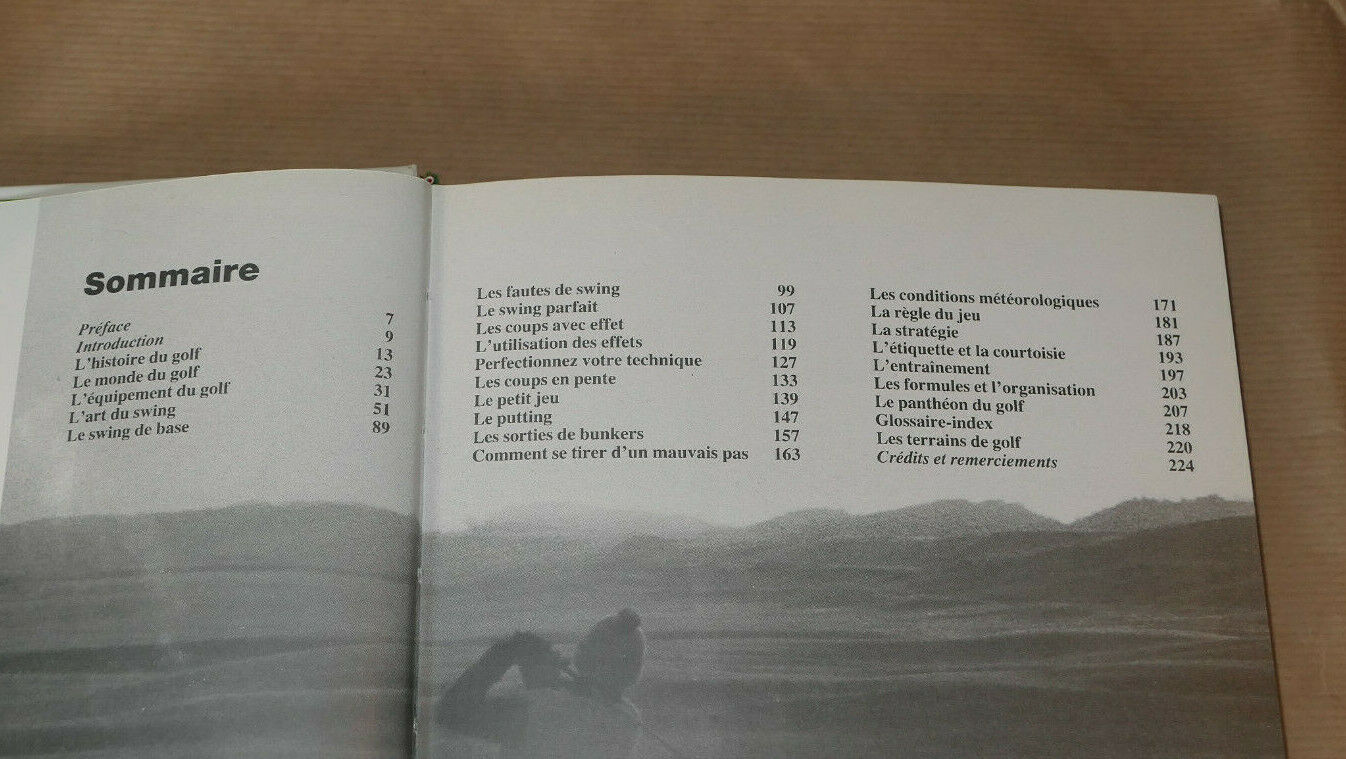LE GUIDE DU JOUEUR DE GOLF / ALEX HAY / GUIDE PRATIQUE TECHNIQUE SPORT 1987
