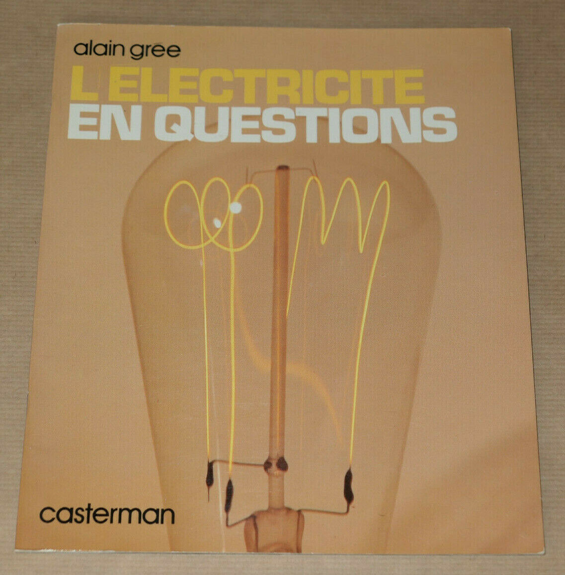 L'ELECTRICITE EN QUESTIONS / ALAIN GREE / CASTERMAN 1986