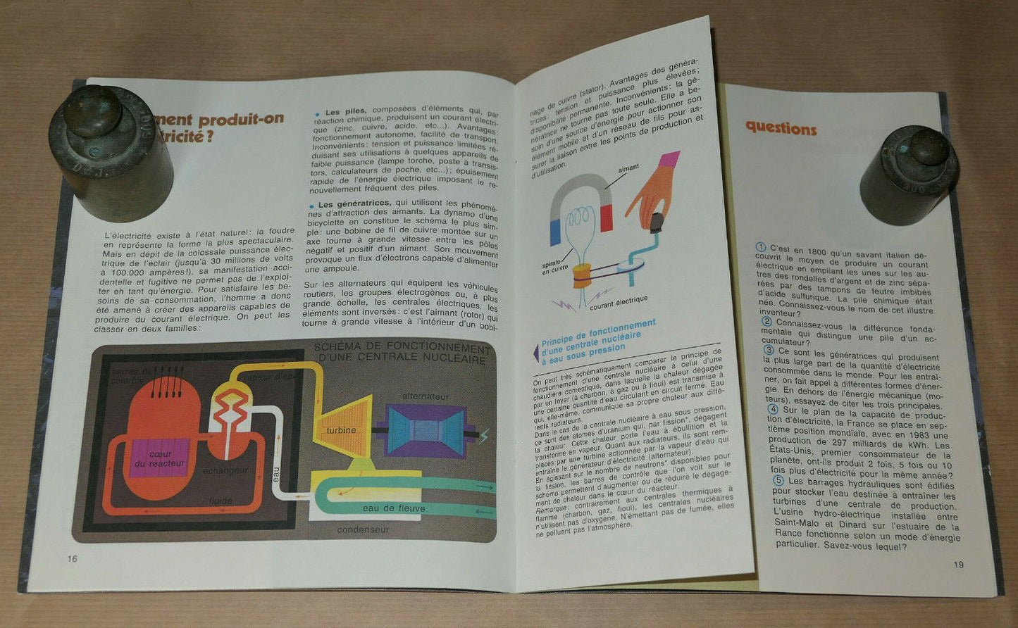 L'ELECTRICITE EN QUESTIONS / ALAIN GREE / CASTERMAN 1986