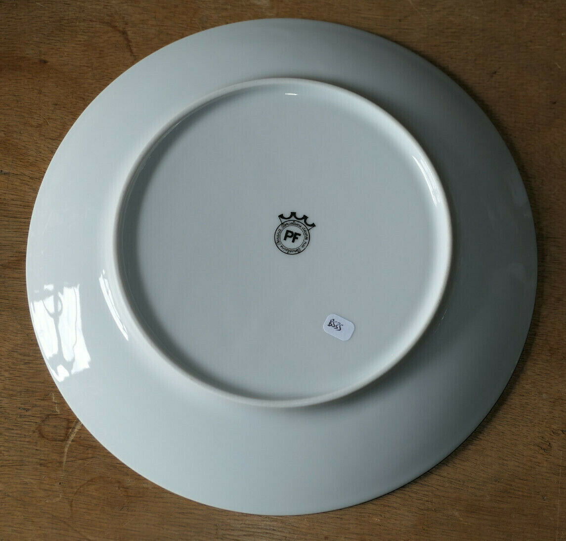 ASSIETTE DECORATIVE EN PORCELAINE FERRAND PF DEVISES NORMANDES NORMANDIE HUMOUR