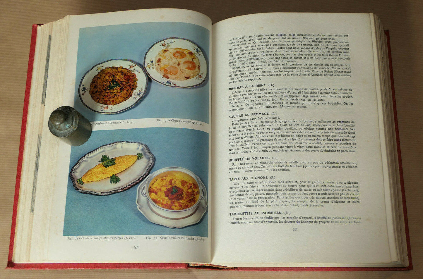 L'ART CULINAIRE FRANCAIS / FLAMMARION 1950 / CUISINE PATISSERIE CONSERVES