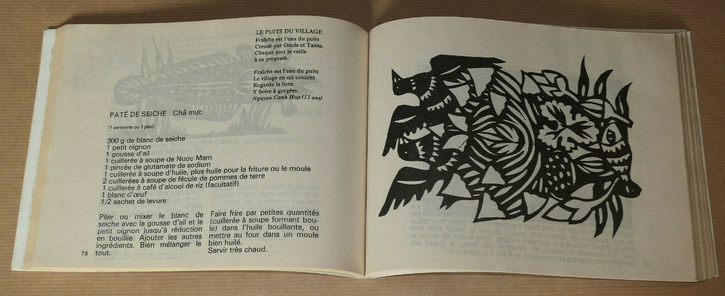 LE CHANT DU RIZ PILE / CENT RECETTES VIETNAMIENNES / CUISINE ASIATIQUE / 1998