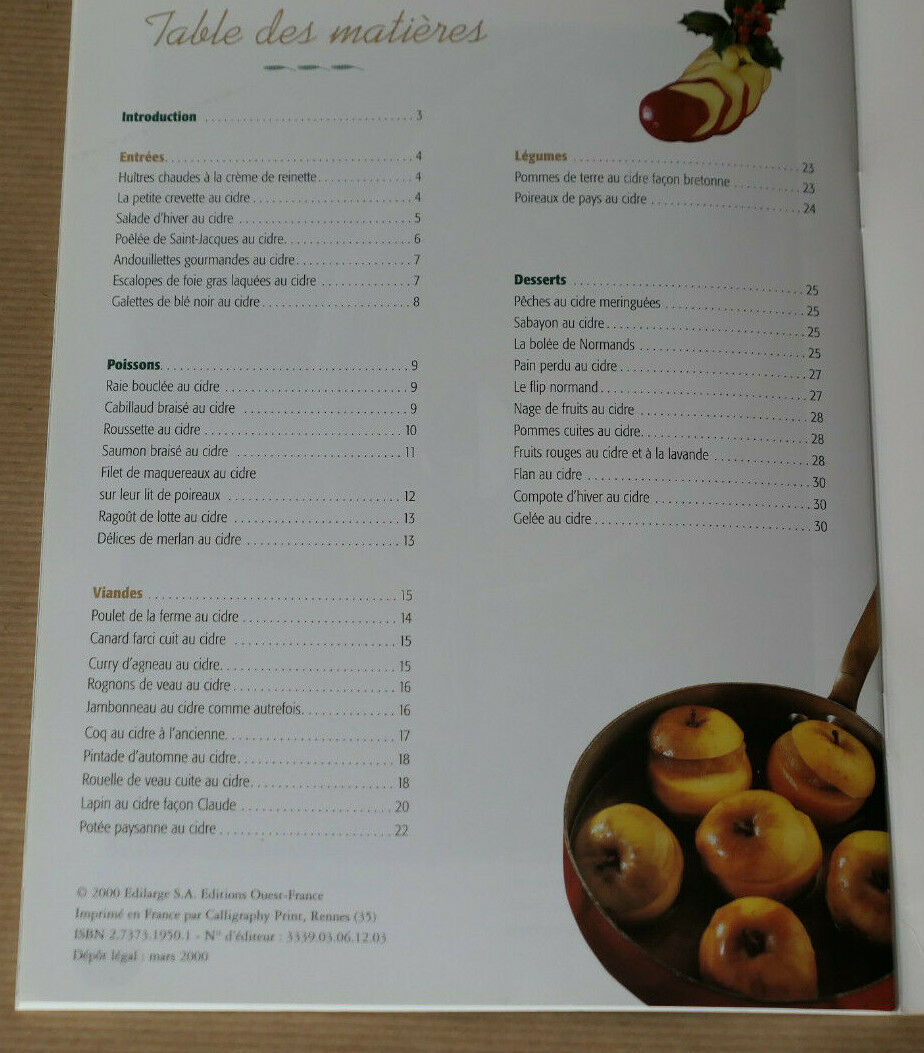 LES MEILLEURES RECETTES DE LA CUISINE AU CIDRE / NORMANDIE PHOTOS GASTRONOMIE