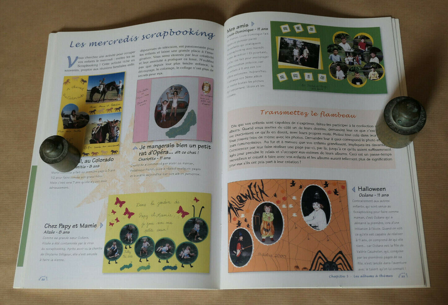 SCRAPBOOKING / HISTOIRES DE PAGES / 2002