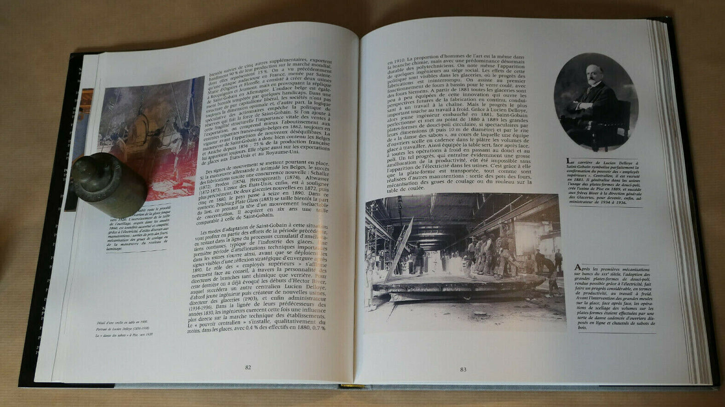 DU SOLEIL A LA TERRE UNE HISTOIRE DE SAINT-GOBAIN / INDUSTRIE PATRIMOINE / 1988