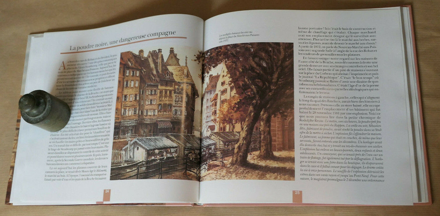 LES PETITS SECRETS DU VIEUX STRASBOURG / GUY TRENDEL ROBERT WARTER HISTOIRE 1994