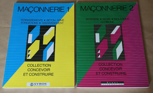 MACONNERIE / SYROS ALTERNATIVES 1992/1993 / CONSTRUCTION BATIMENT TECHNIQUE