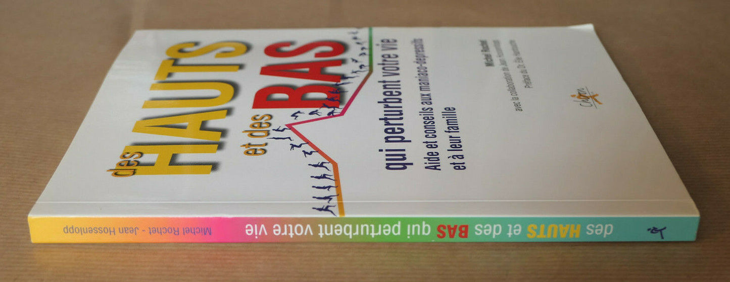 DES HAUTS ET DES BAS / MICHEL ROCHET PMD TROUBLES BIPOLAIRES SANTE / CHIRON 2006