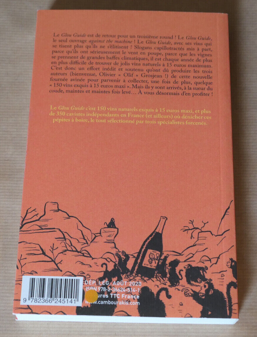 GLOU GUIDE 3 / VIN NATUREL OENOLOGIE / CAMBOURAKIS 2020