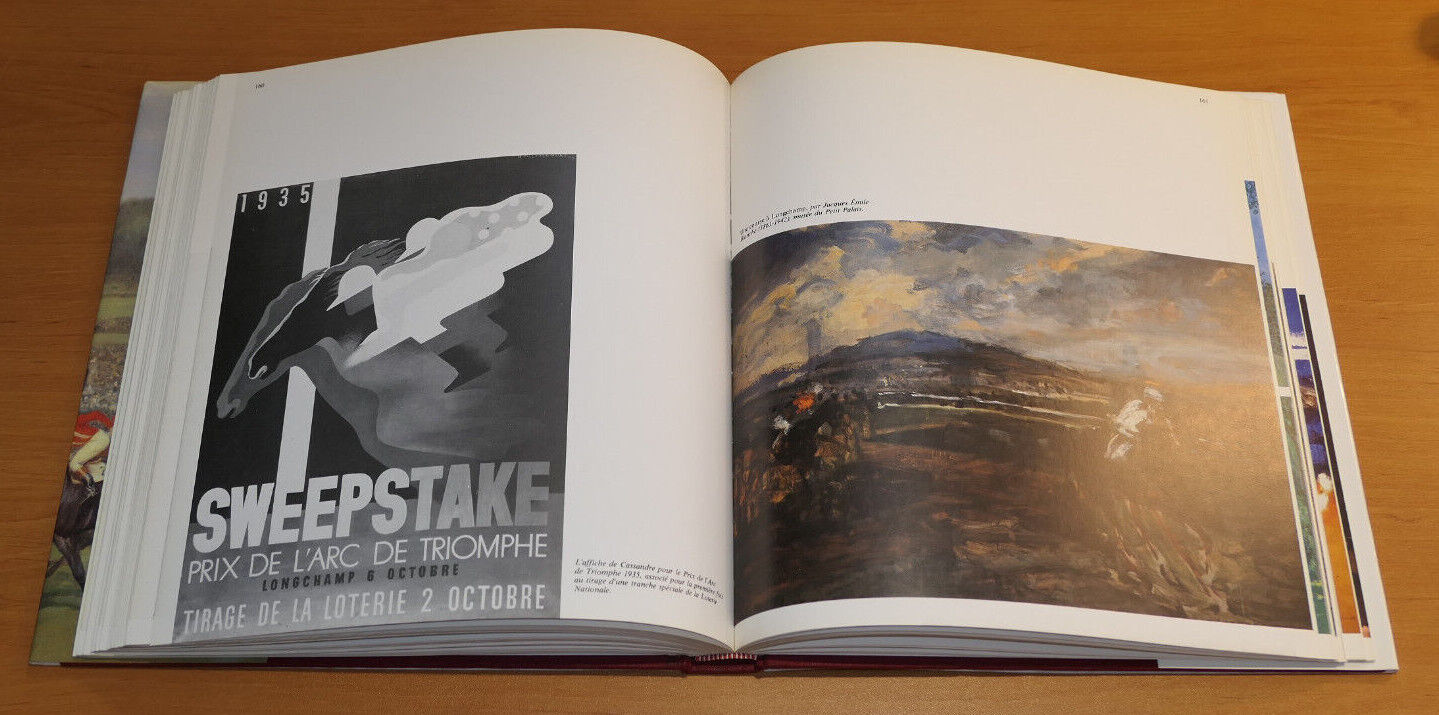 LES HIPPODROMES / MARC GAILLARD / HISTOIRE PEINTURE PHOTOS HIPPISME CHEVAUX 1984