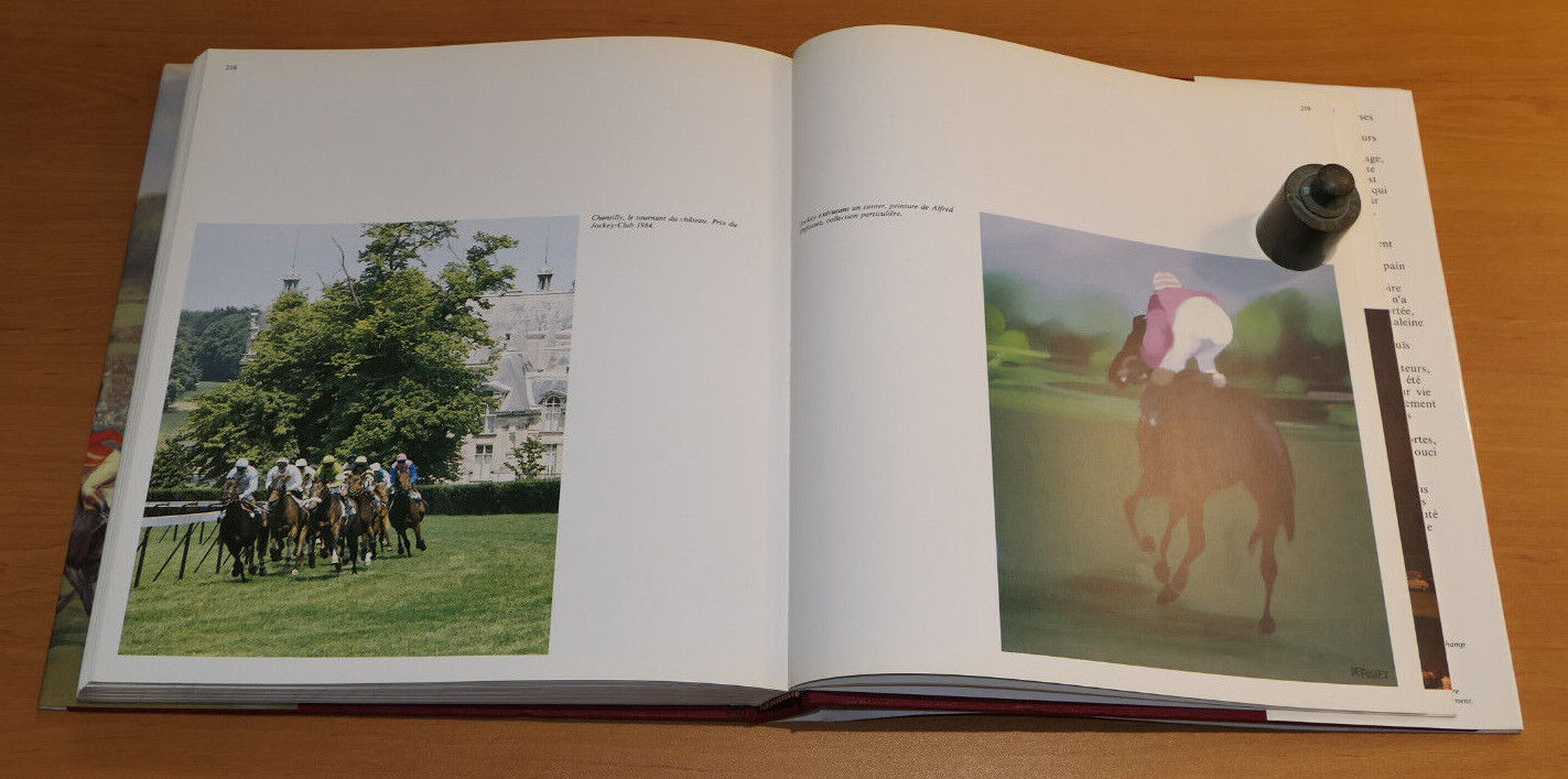 LES HIPPODROMES / MARC GAILLARD / HISTOIRE PEINTURE PHOTOS HIPPISME CHEVAUX 1984