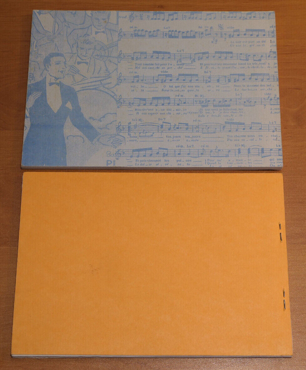 CHANSONS D'HIER CHANSONS D'AMOUR CHANSONS DE TOUJOURS LOT DE 2 LIVRETS DE CHANTS
