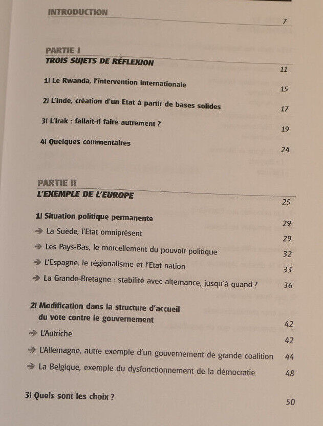 GEOPOLITIQUE DE LA DEMOCRATIE CONSTATS ET ENJEUX / BERNARD OWEN / STUDYRAMA 2008