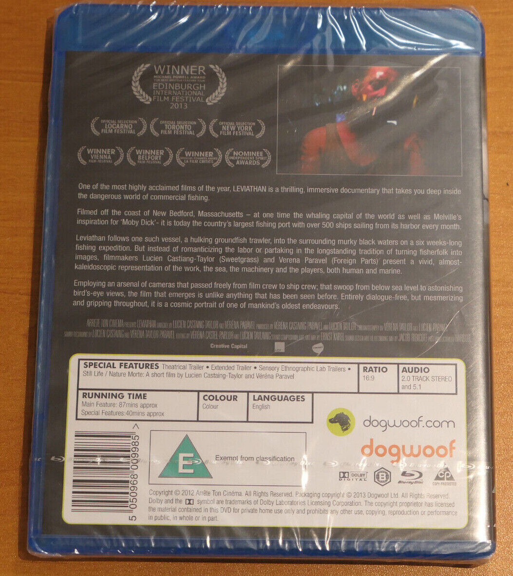 BLU-RAY LEVIATHAN (2012) / NEUF / NEW