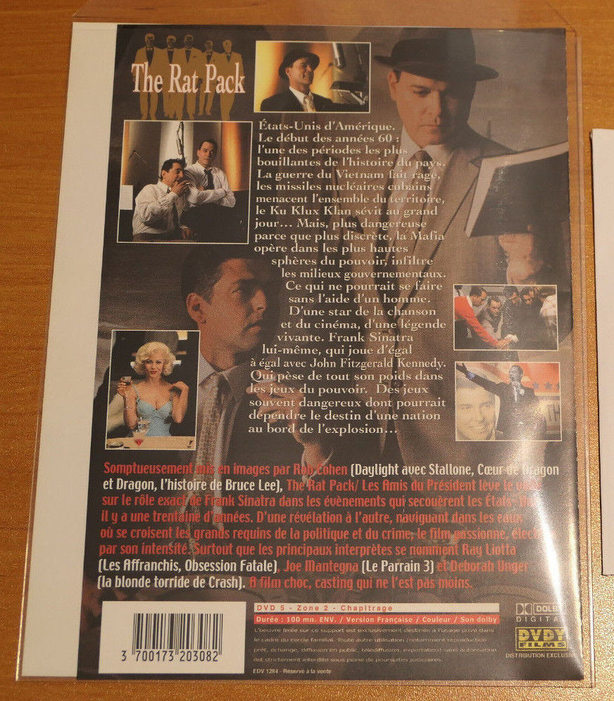 DVD THE RAT PACK / RAY LIOTTA JOE MANTEGRA