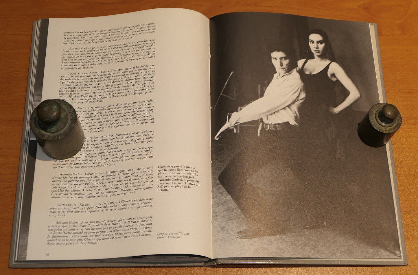 ANTONIO GADES / LE FLAMENCO / DANSE PHOTOS / ALBIN MICHEL L'AVANT-SCENE 1984