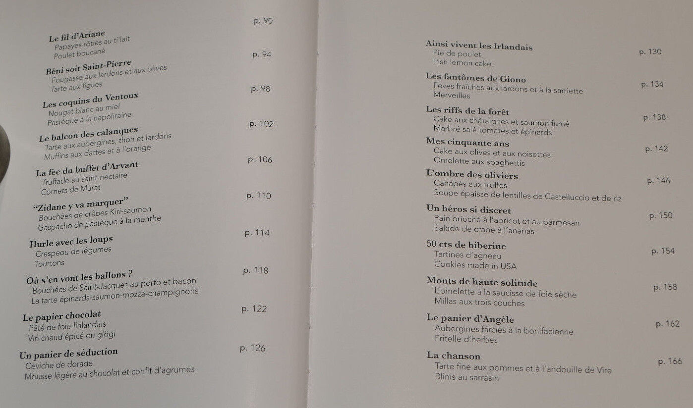 PETITS SOUPERS SOUS LE SOLEIL / RECETTES CUISINE / 2012
