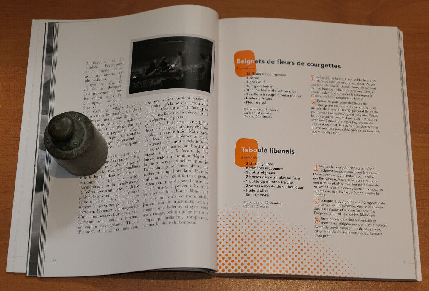 PETITS SOUPERS SOUS LE SOLEIL / RECETTES CUISINE / 2012