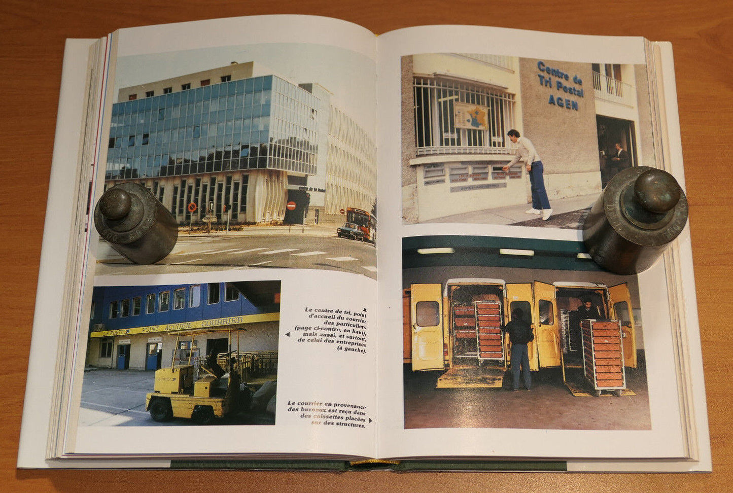 LA POSTE AUJOURD'HUI ET DEMAIN / HISTOIRE ENTREPRISE FACTEURS PHOTOS / 1989