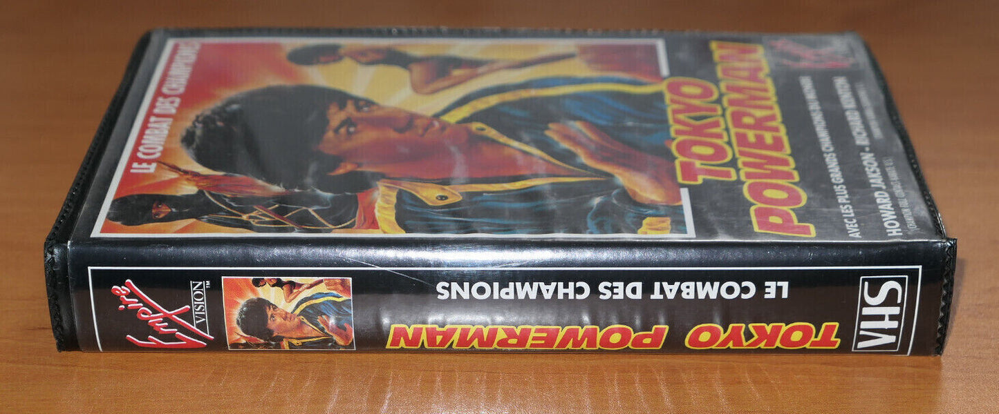 CASSETTE VIDEO VHS VINTAGE TOKYO POWERMAN EMPIRE VISION 1989 KARATE