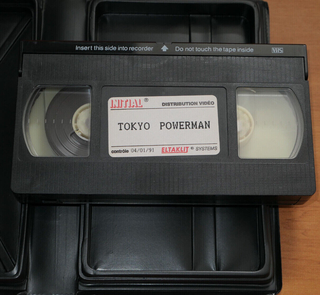 CASSETTE VIDEO VHS VINTAGE TOKYO POWERMAN EMPIRE VISION 1989 KARATE