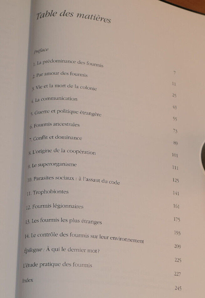 VOYAGE CHEZ LES FOURMIS / ENTOMOLOGIE DECOUVERTE SCIENCE ETUDE / 1996