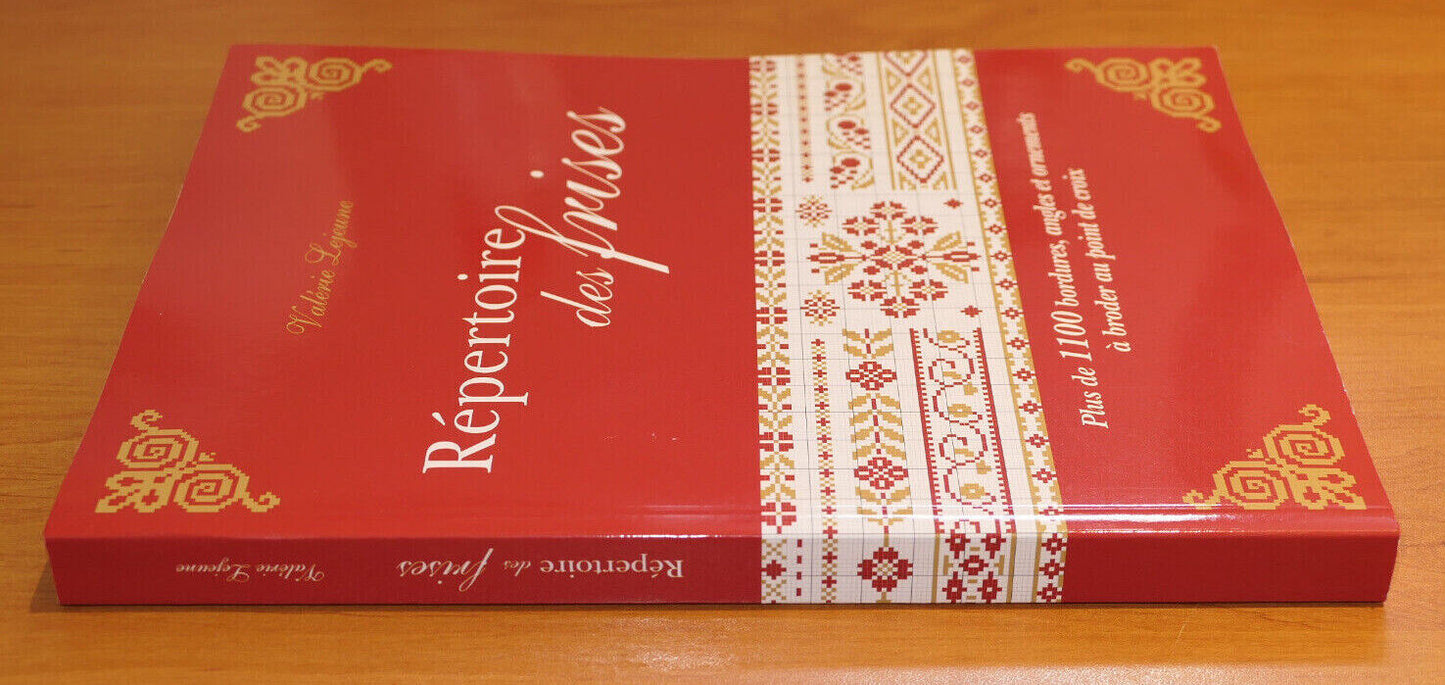 REPERTOIRE DES FRISES BORDURES ANGLES ORNEMENTS BRODERIE POINT DE CROIX / 2010