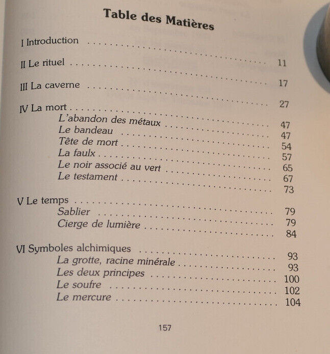 LA SYMBOLIQUE DU CABINET DE REFLEXION / EDITIONS MACONNIQUES DE FRANCE 1984