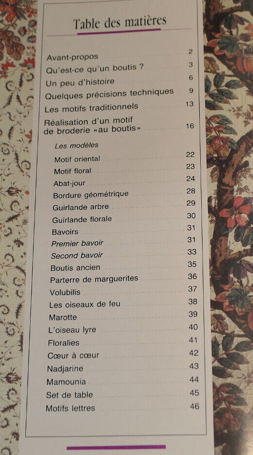 LE BOUTIS TECHNIQUE ET MODELES ORIGINAUX / SOLANGE KERGREIS / PATCHWORK / 1993