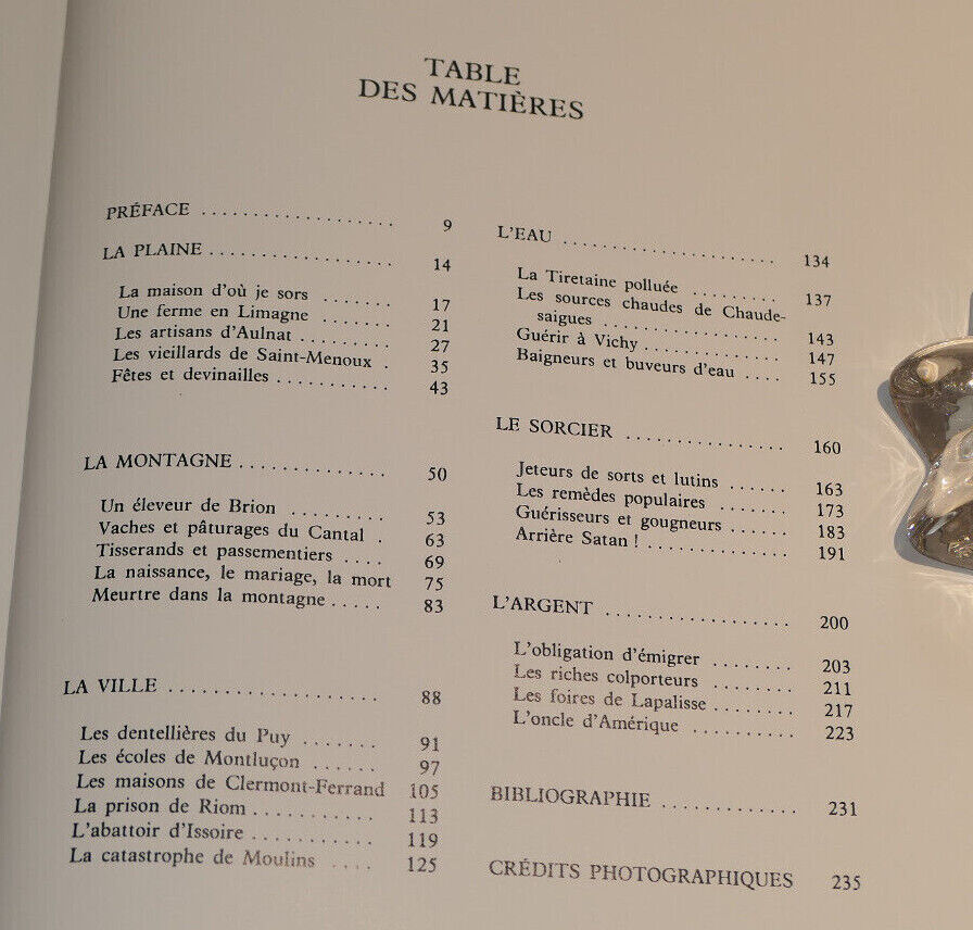 AUVERGNE / LES ARCHIVES / 1999 / HISTOIRE PHOTOS TEXTES