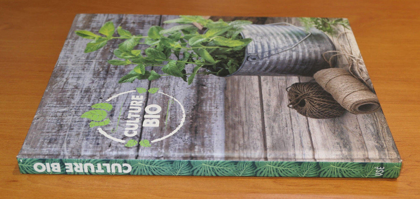 CULTURE BIO / YSE 2017 / JARDIN PLANTES AROMATIQUES POTAGER GUIDE METHODE