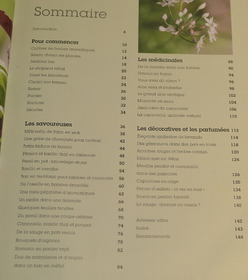 CULTURE BIO / YSE 2017 / JARDIN PLANTES AROMATIQUES POTAGER GUIDE METHODE