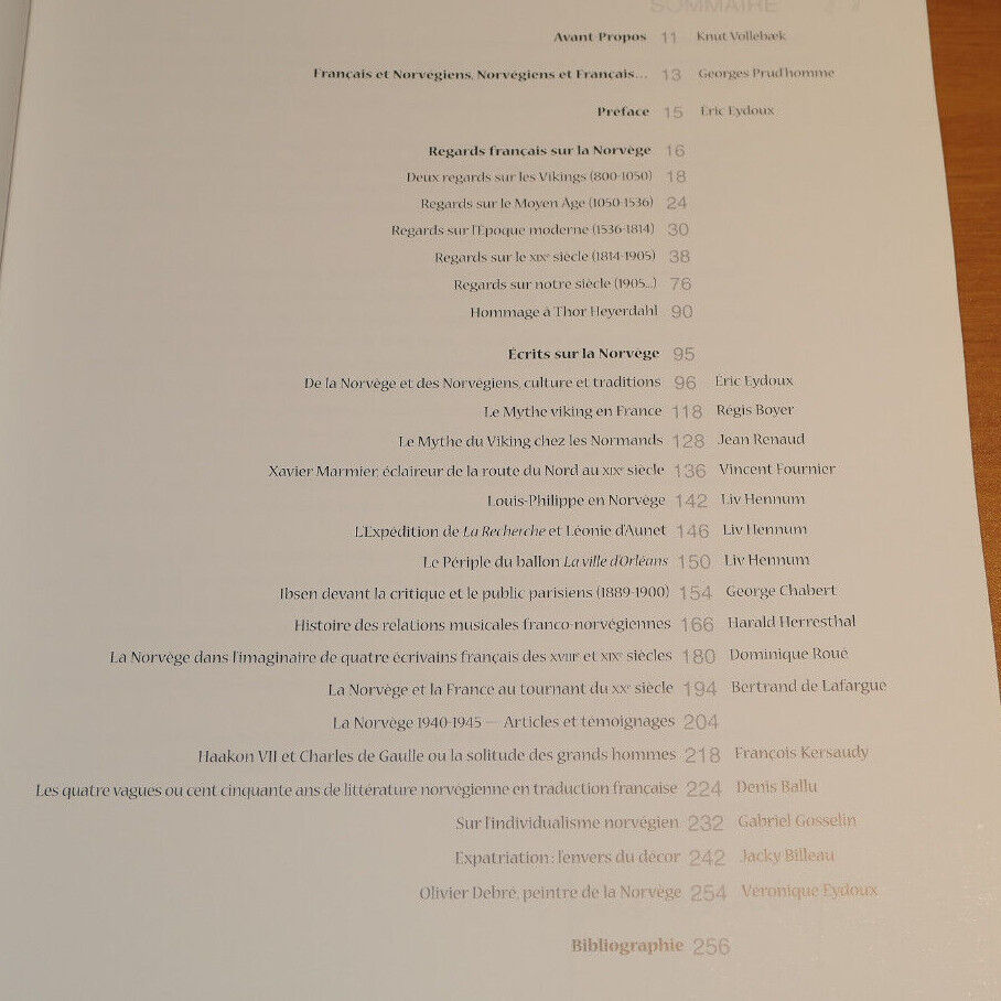 PASSIONS BOREALES REGARDS FRANCAIS SUR LA NORVEGE UNIVERSITE DE CAEN 2000