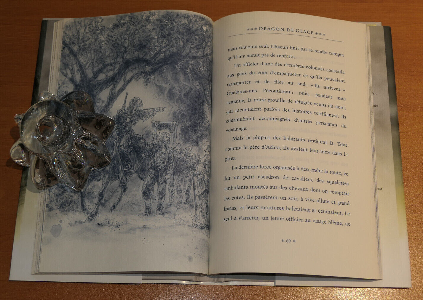 GEORGE R.R. MARTIN / DRAGON DE GLACE / LUIS ROYO / 2015 / GAME OF THRONES