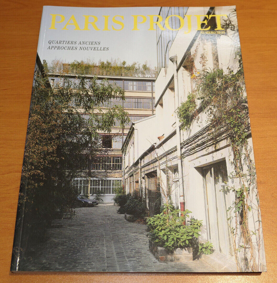 PARIS PROJET 32/33 / QUARTIERS ANCIENS APPROCHES NOUVELLES / URBANISME 1998