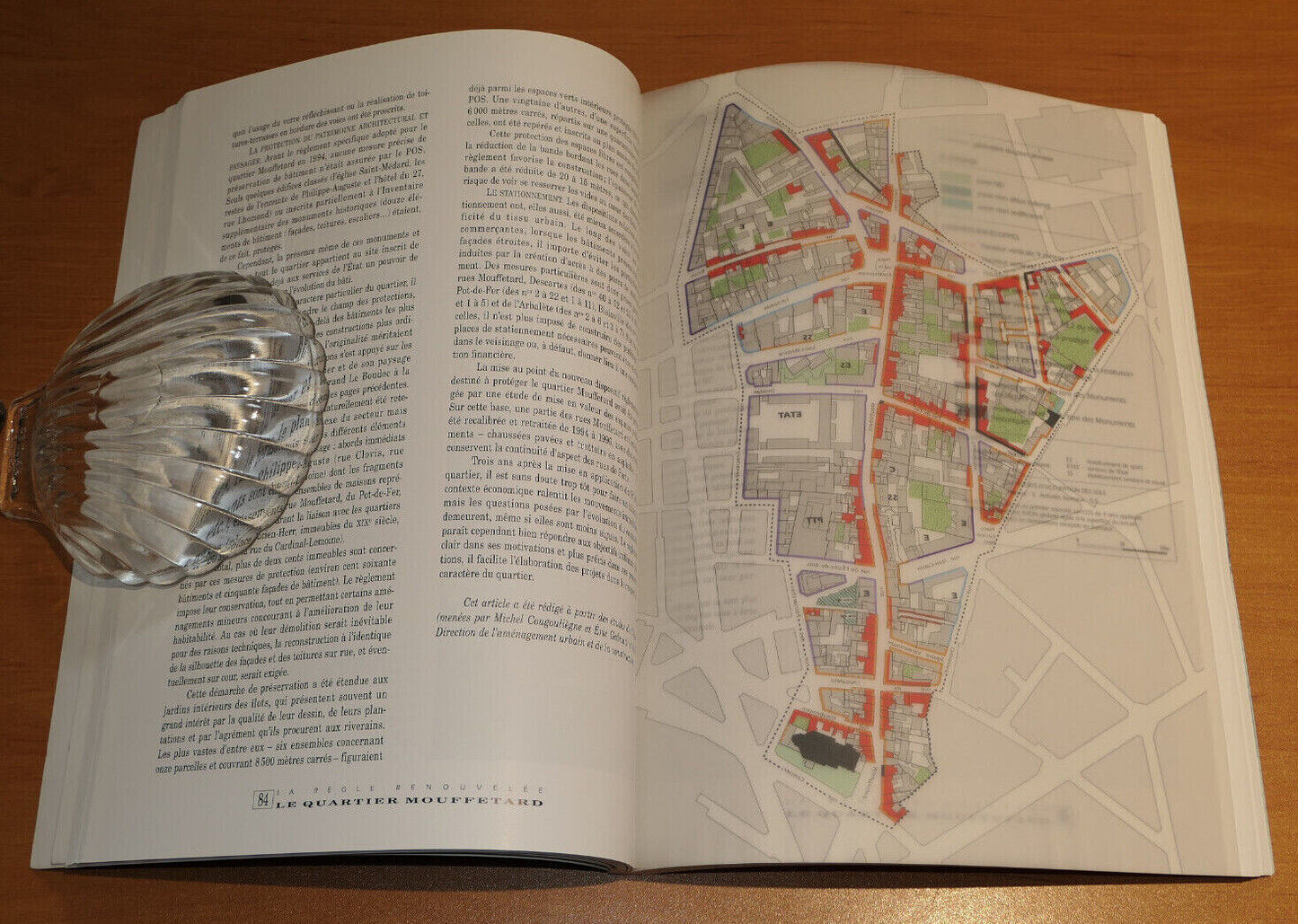 PARIS PROJET 32/33 / QUARTIERS ANCIENS APPROCHES NOUVELLES / URBANISME 1998
