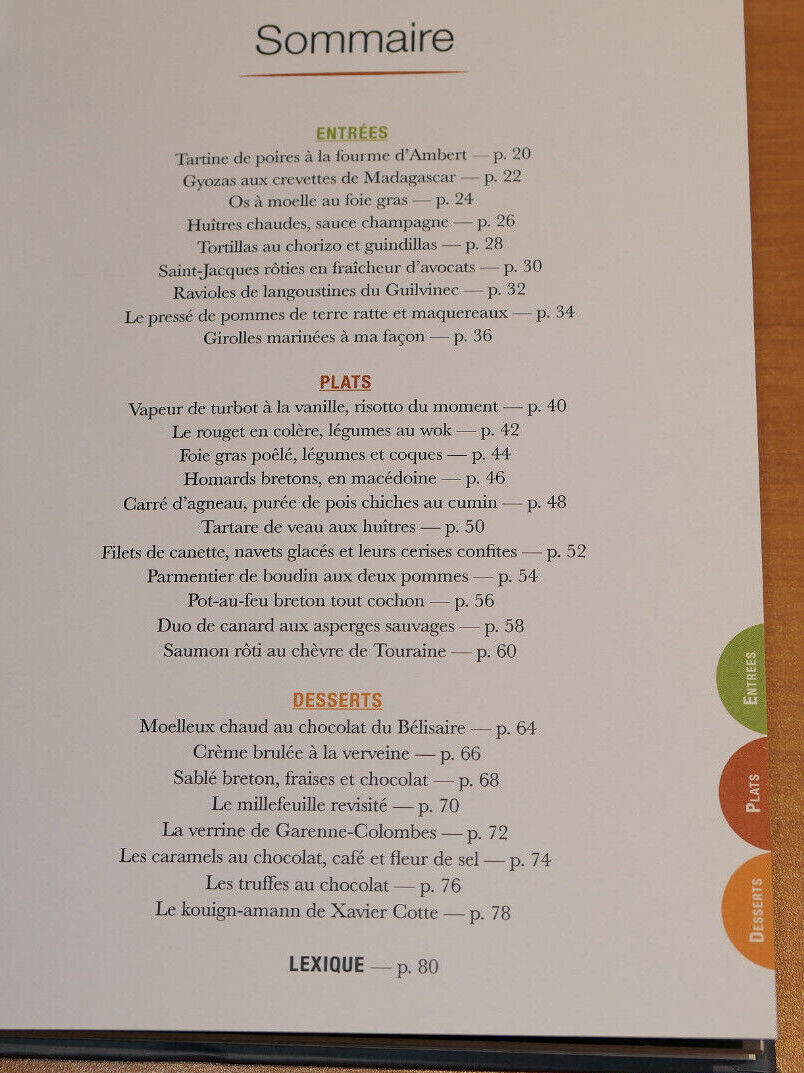 UN CHEF UN RESTO / MATTHIEU GARREL LE BELISAIRE / RECETTES CUISINE PARIS 2014
