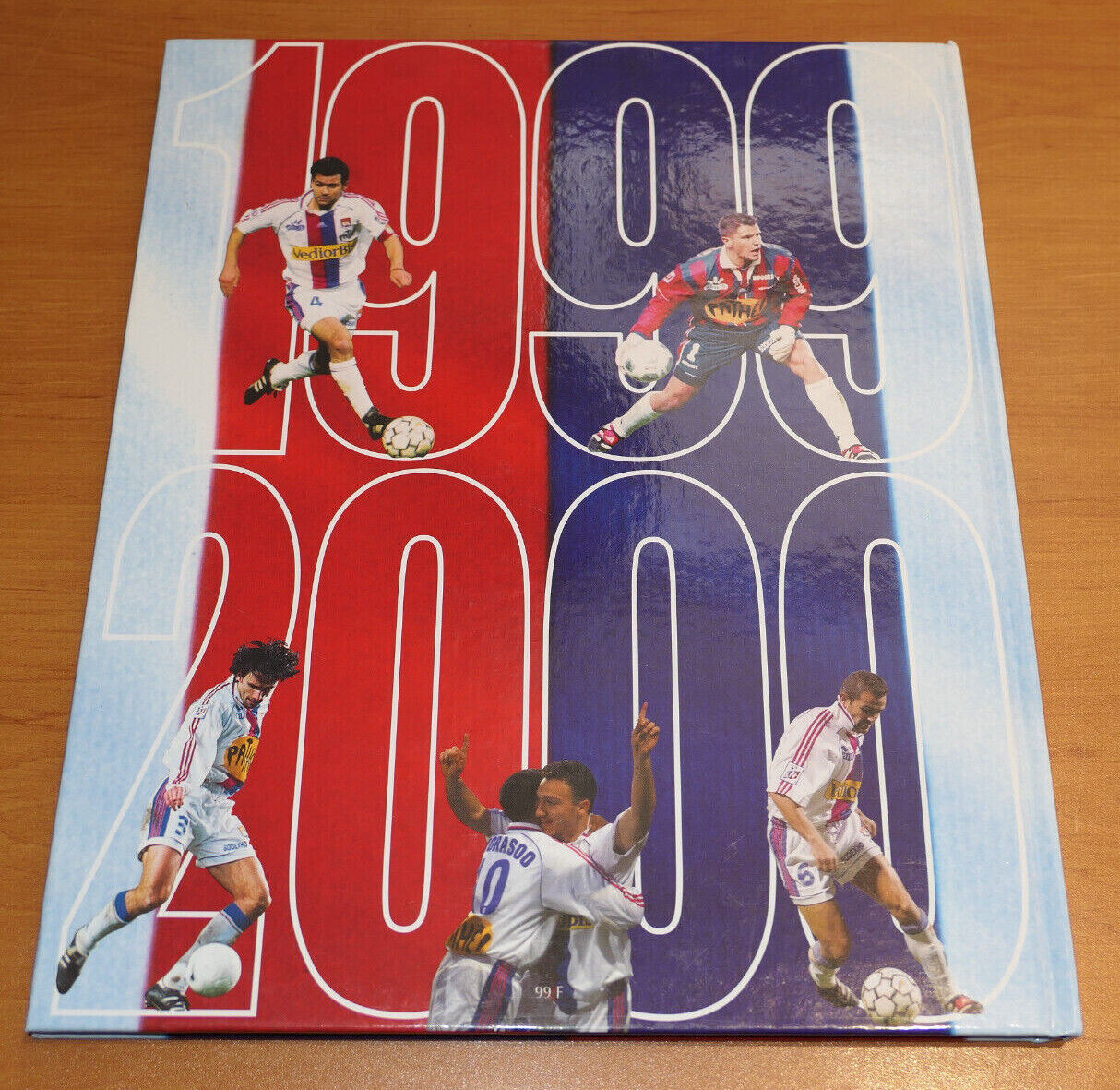 OLYMPIQUE LYONNAIS 1999 2000 / OL LYON FOOTBALL FOOT SPORT PHOTOS