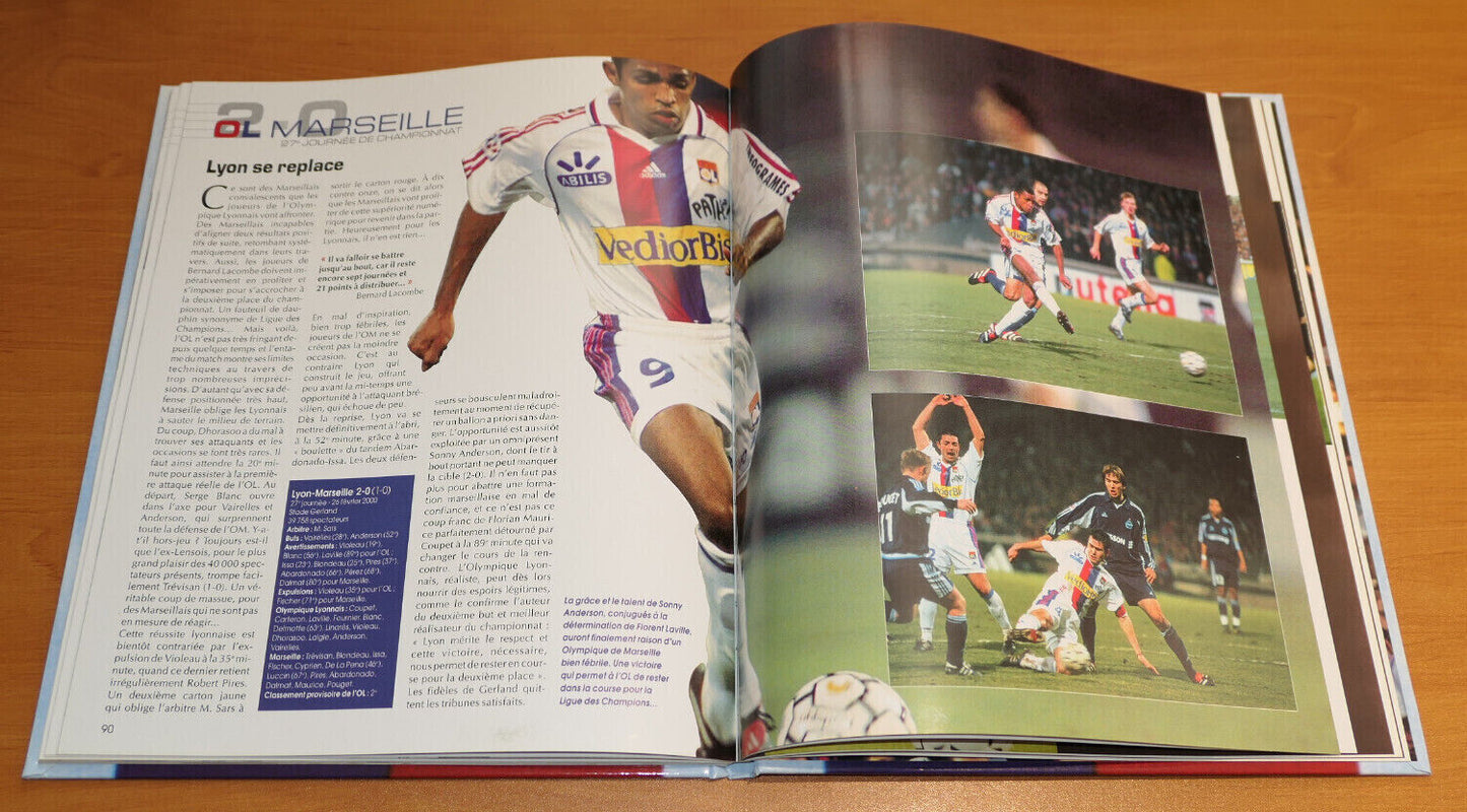 OLYMPIQUE LYONNAIS 1999 2000 / OL LYON FOOTBALL FOOT SPORT PHOTOS
