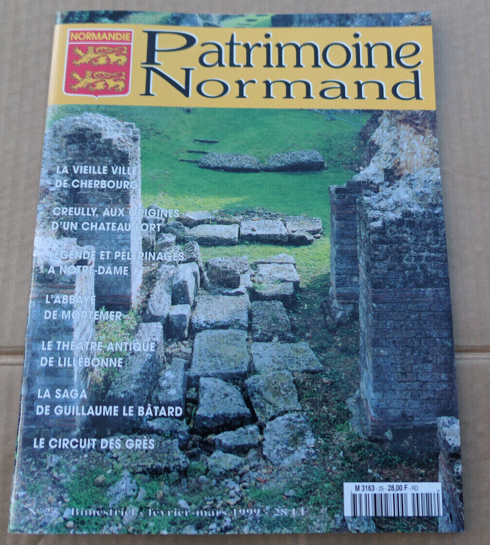 PATRIMOINE NORMAND / LOT 4 REVUES 1998 NUMEROS 24 25 26 27 / HISTOIRE NORMANDIE