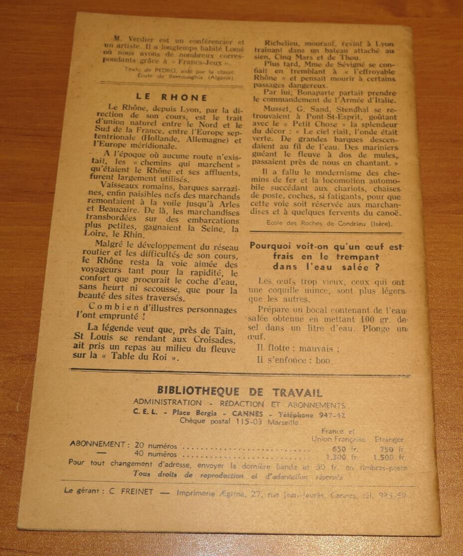 BIBLIOTHEQUE DE TRAVAIL N°271 / QUATRE DANSES NORMANDES / 1954