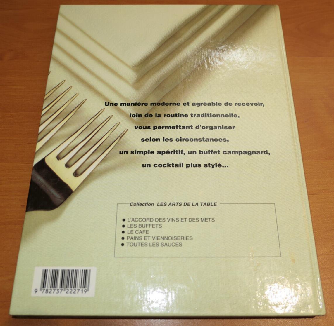 BUFFETS DE COCKTAILS ET RECEPTIONS / DORMONVAL 1991 / RECETTES CUISINE PHOTOS