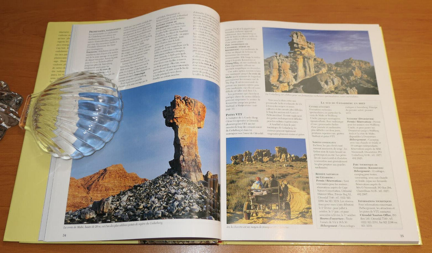 ITINERAIRES DE LA NATURE SUD-AFRICAINE / CIRCUITS VOYAGE AFRIQUE-DU-SUD / 2000
