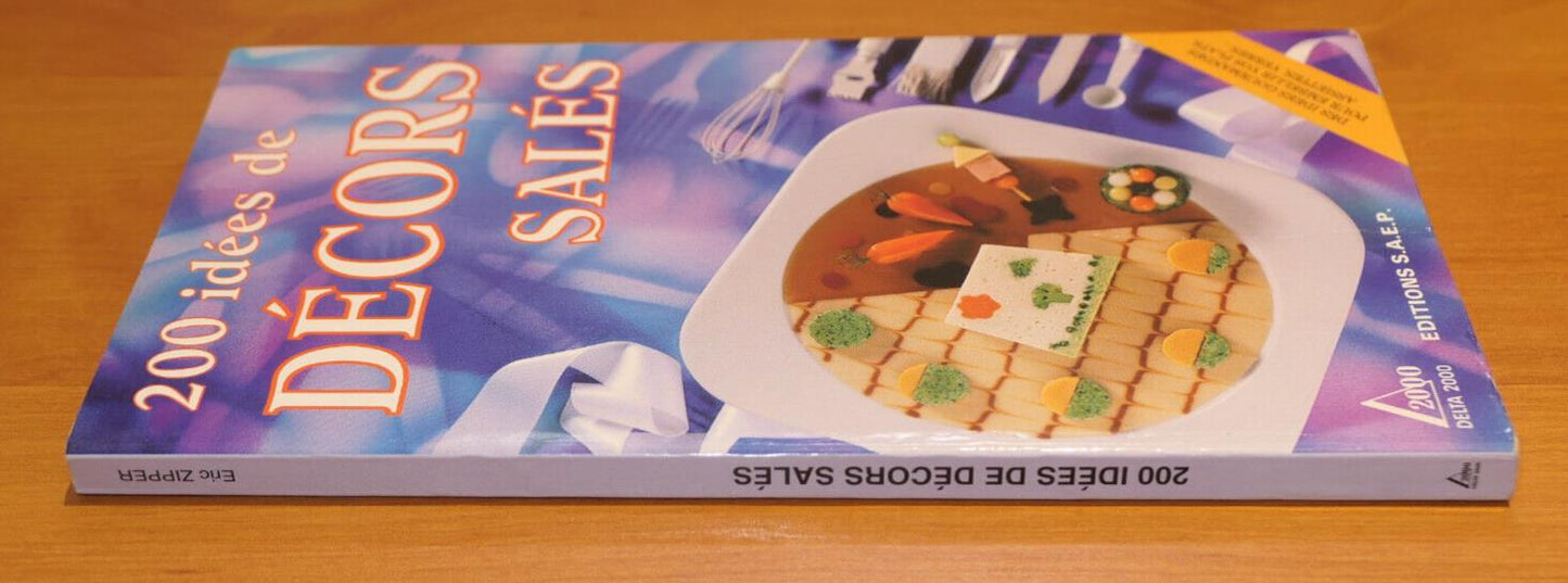 200 IDEES DE DECORS SALES / SAEP 1993 / CUISINE APERITIF GUIDE PHOTOS