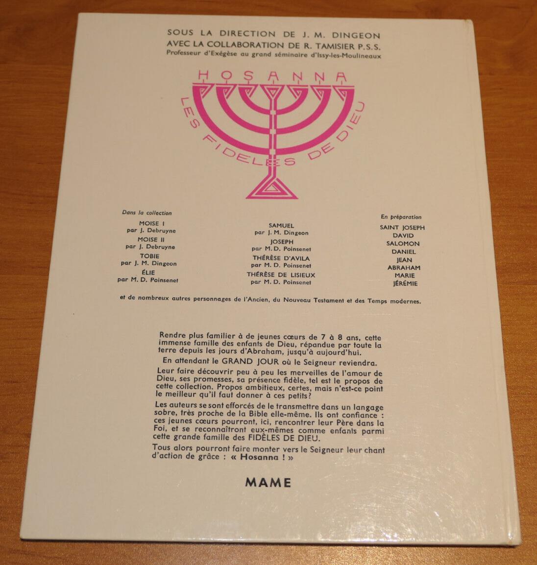 SAINTE THERESE DE LISIEUX / M.D. POINSENET / MAME 1964 / RELIGION