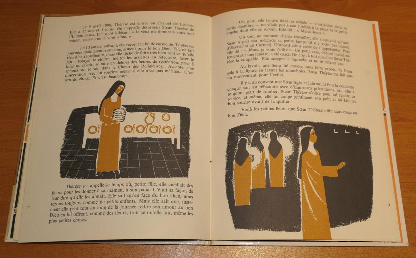 SAINTE THERESE DE LISIEUX / M.D. POINSENET / MAME 1964 / RELIGION