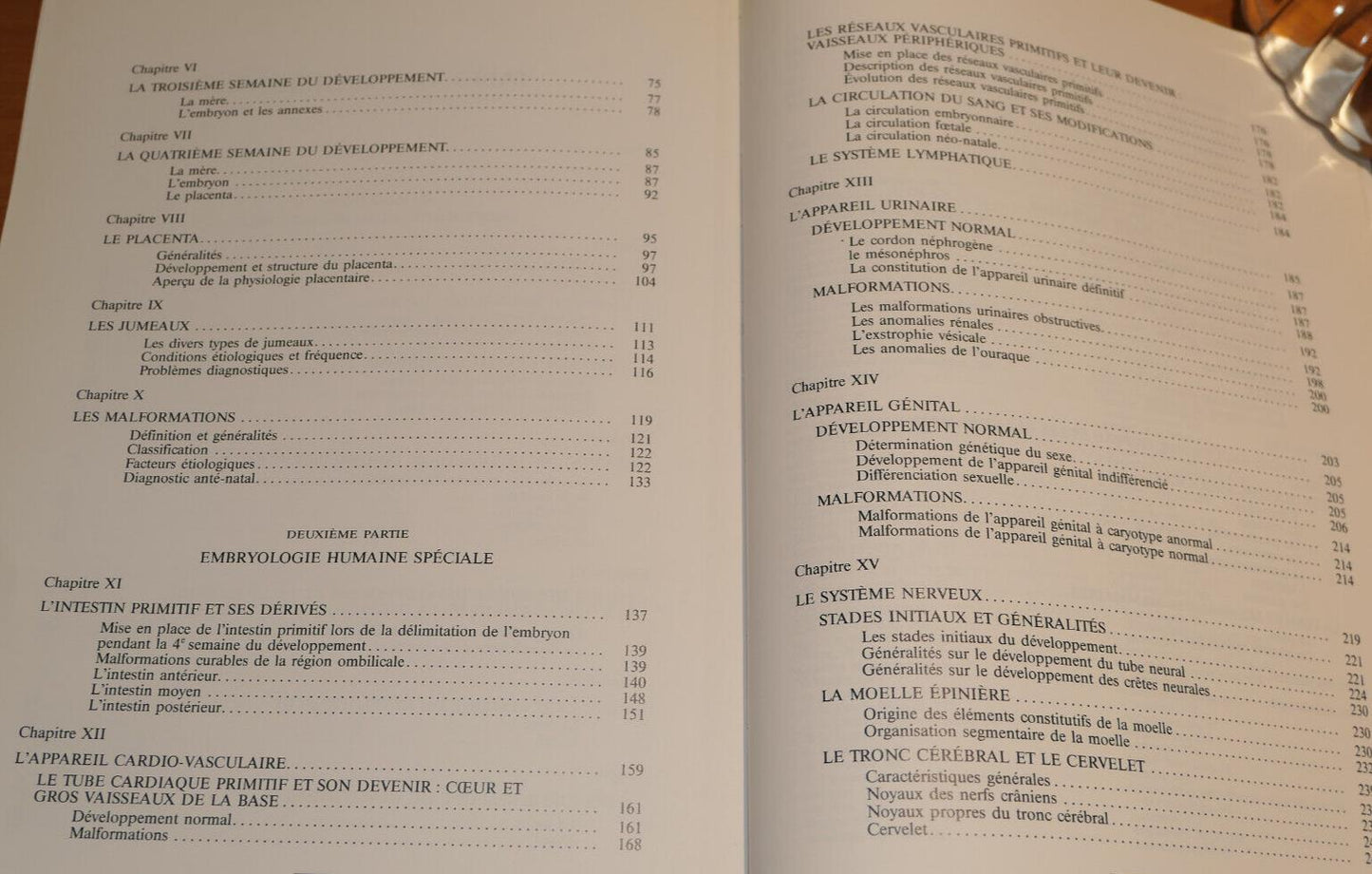 EMBRYOLOGIE HUMAINE / MALOINE 1993 / MEDECINE
