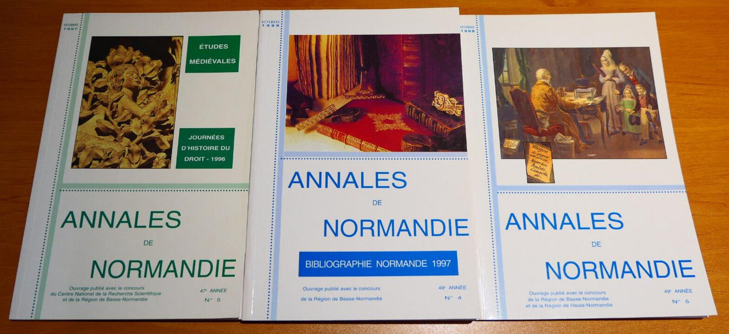 ANNALES DE NORMANDIE / GROS LOT DE 30 NUMEROS 1997-2018