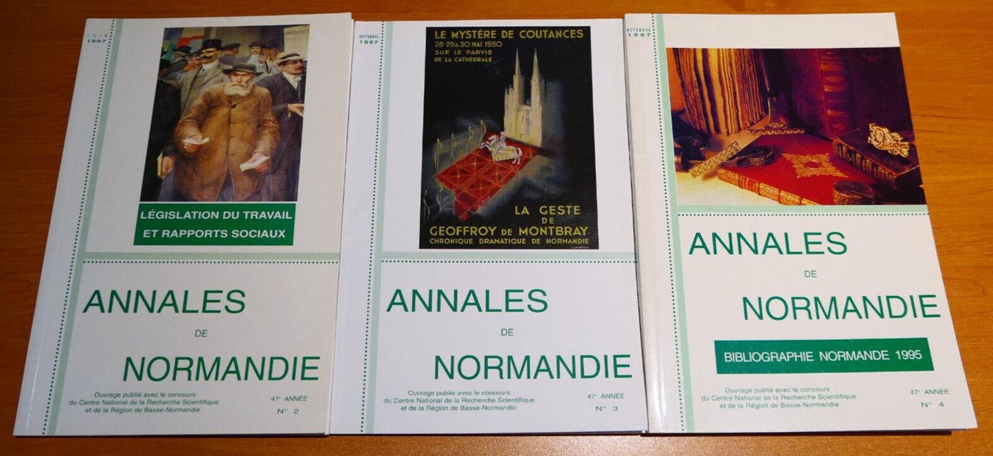 ANNALES DE NORMANDIE / GROS LOT DE 30 NUMEROS 1997-2018
